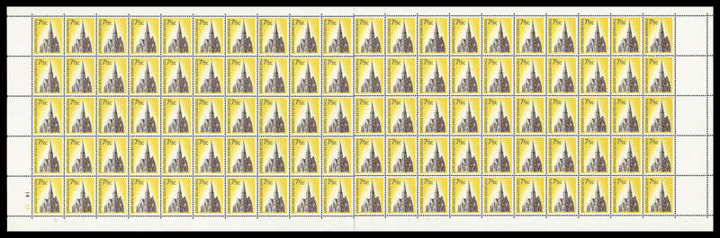 South West Africa.  Cat.value R7 500-00+.  Watermark RSA Complete Sheet.