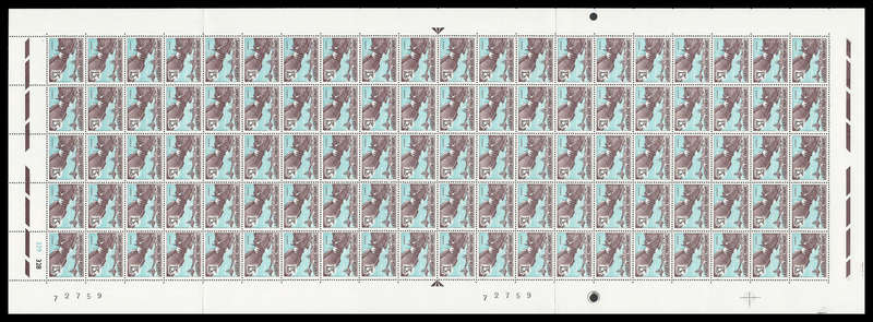 South West Africa. Cat.value R30 000-00+. Harrison Paper Complete Sheet.