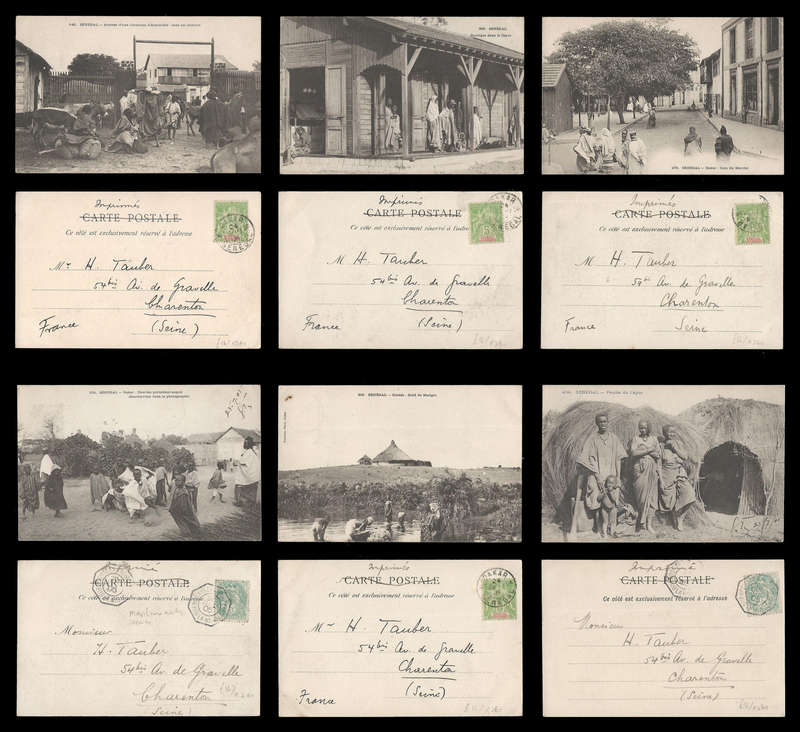 Senegal. 1900s. 6 Postcards as per scan.