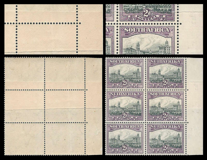 Union of South Africa. 2d Roto with Paper Join. Cat.value R5 000-00+. UM.