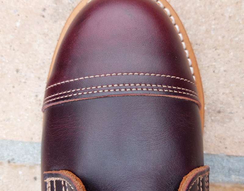 Truman Boots 79 Last Oxblood Double Shot Commando Sole Size 10 Goodyear welted