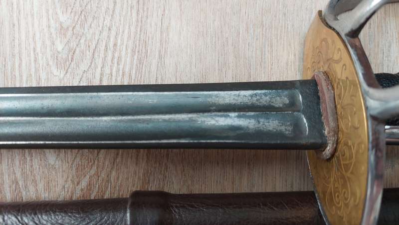Original 1821 non-regulation pattern British infantry officer's sword