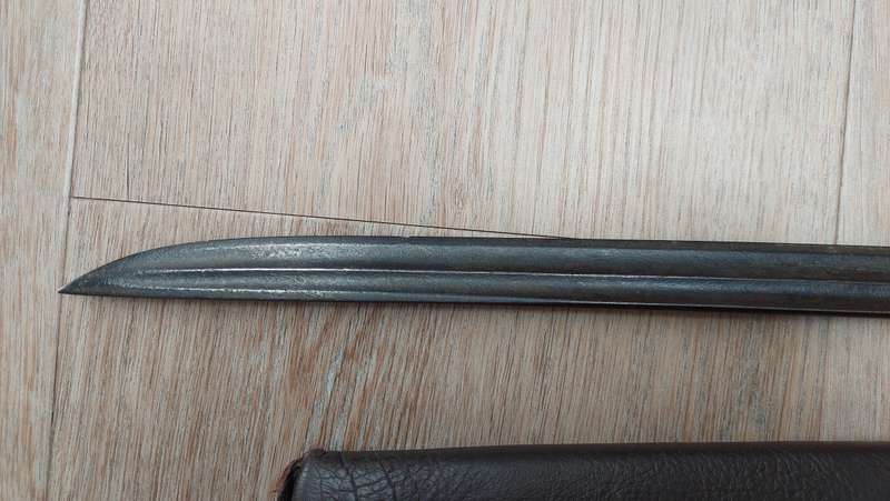 Original 1821 non-regulation pattern British infantry officer's sword