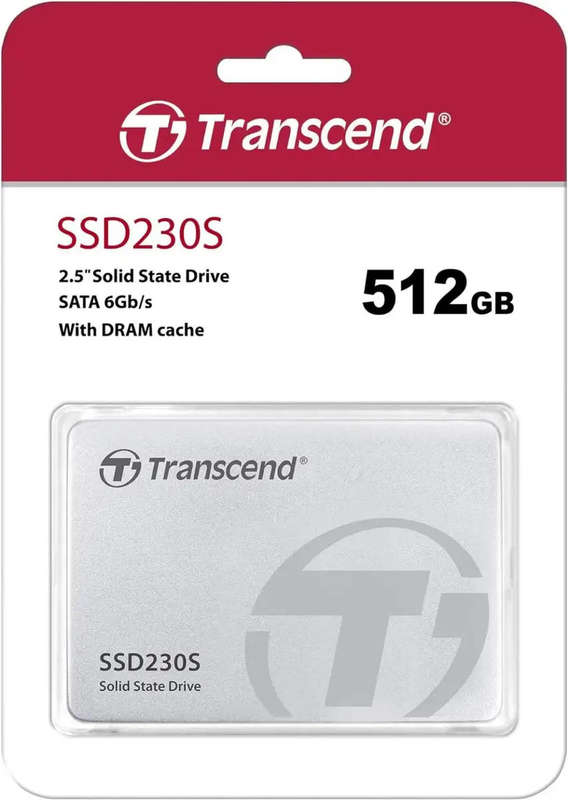 TRANSCEND 512GB SSD BRAND NEW SEALED - SSD230S 6GBps - 2.5` Solid State Drive