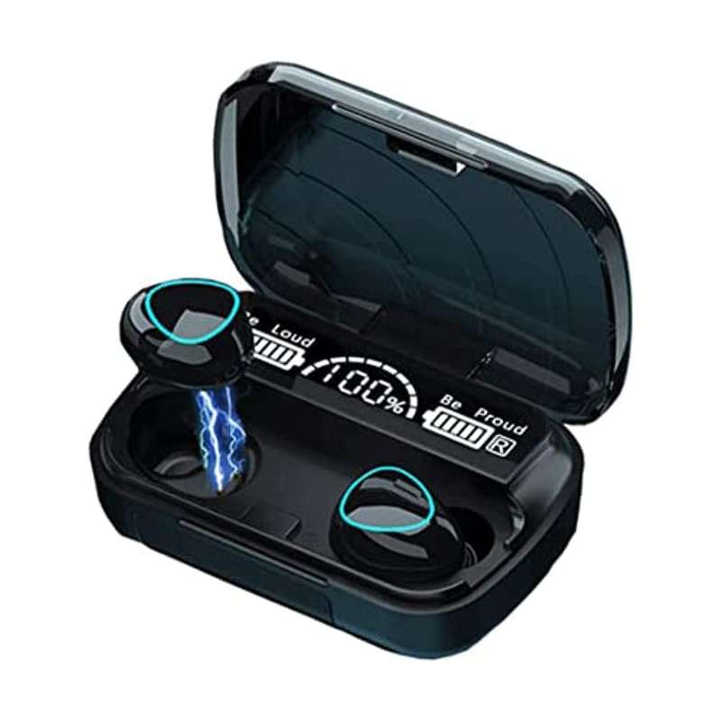 TWS Bluetooth Earbuds with LED Digital Power Display and Power Bank TWS Bluetooth Earbuds with LED