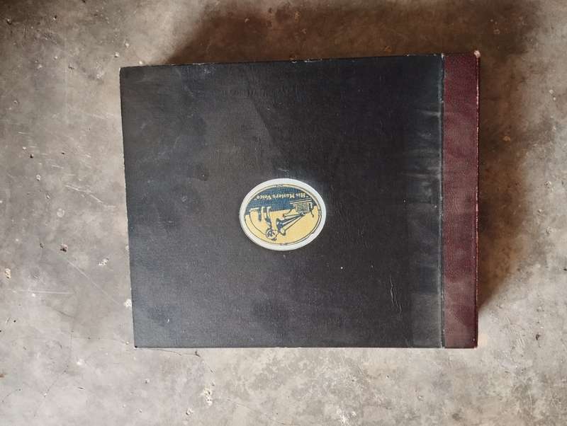 Set of 10 Mixed Gramophone Records in Storage Case #2