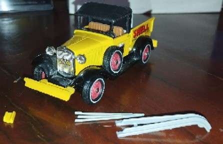 Matchbox Ford Model A - Shell Tow Truck - Models of Yesteryear
