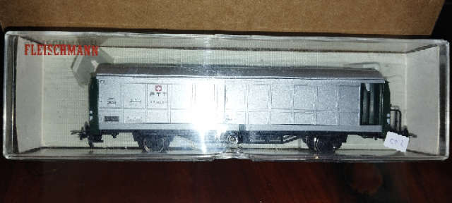 Fleischmann  SBB PTT Sliding Door Van 5336 - HO Scale
