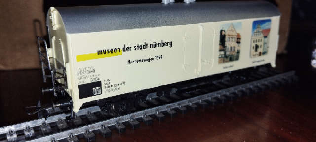 Trix DB Refrigerator Van - Museumswagen 1999 Nürnberg - HO Scale