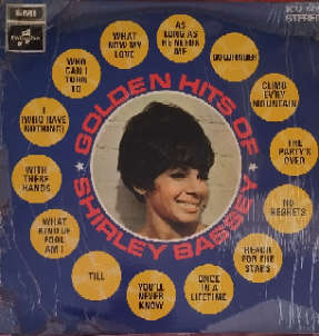 Shirley Bassey Golden Hits  LP
