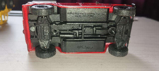 Hummer Forest Fire Engine - Del Prado 1992 - 1/53 Scale
