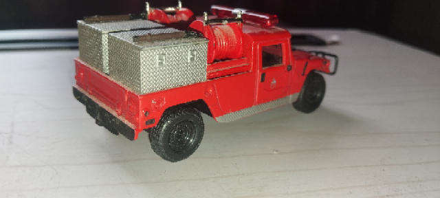 Hummer Forest Fire Engine - Del Prado 1992 - 1/53 Scale