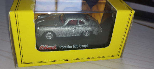 Schuco Junior Line - Porsche 356 Coupé - Schöfferhofer Weizen Special Edition - 1/72 Scale