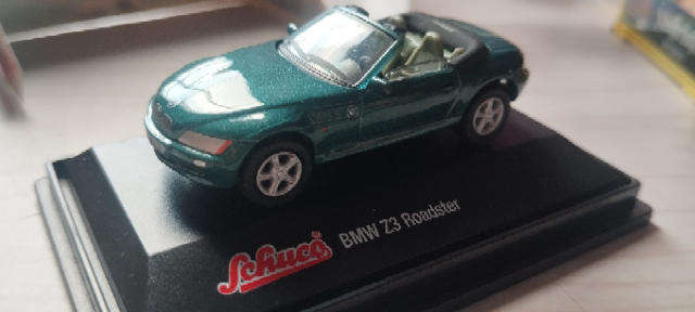 Schuco Junior Line - BMW Z3 Metallic Turquoise - 1/72 Scale