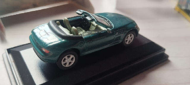 Schuco Junior Line - BMW Z3 Metallic Turquoise - 1/72 Scale