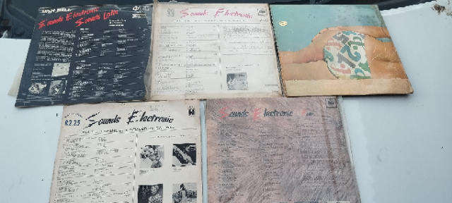 5 x Sounds Electric  LP Records