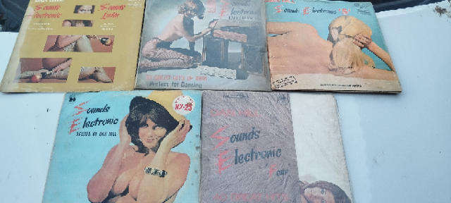 5 x Sounds Electric  LP Records