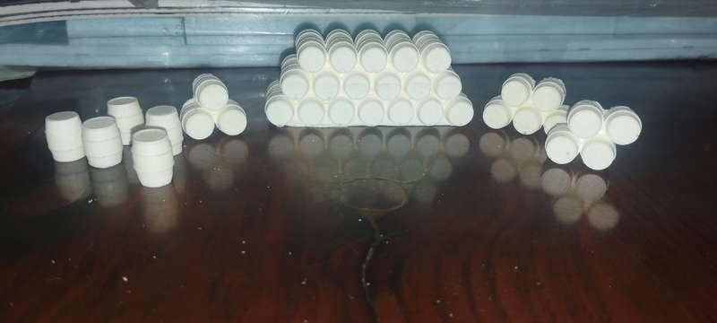Resin Barrel Lot for Scenery ~ 35 Barrels - HO/OO Scale