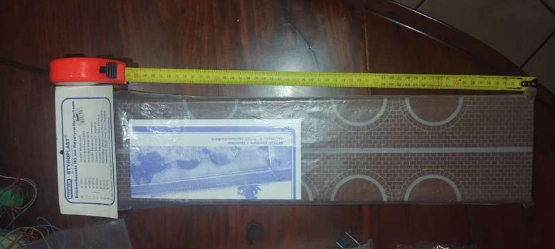 Merkur Styroplast Retaining Walls with Arches Kit - HO Scale