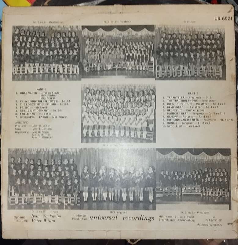 Laerskool Voorpos - Commemorative LP Record