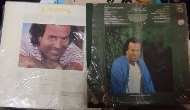 2 x Julio Iglesias  LP Records