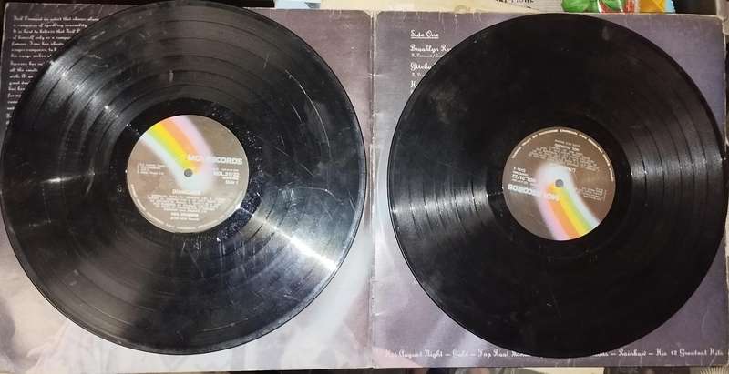 Neil Diamond Gems Double  LP Record
