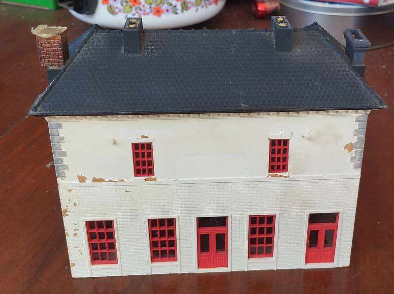 Police Station Building- SAP - Kit Bash - HO Scale