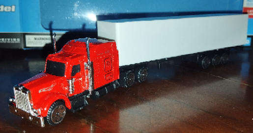 T.NA - American Big Rig Lorry - 1/87 Scale