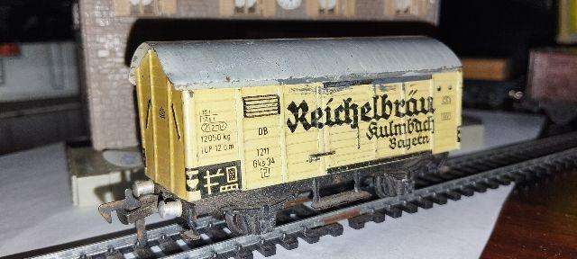 Fleischmann Vintage DB Beer Van - Reichelbräu - HO Scale