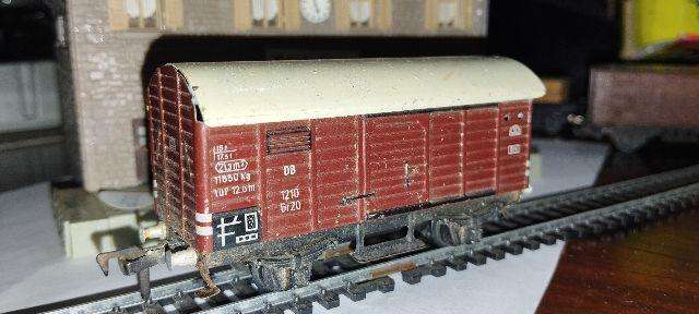 Fleischmann Vintage DB Goods Van- HO Scale