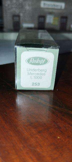 Roskopf Mercedes Benz L1000 Oldtimer Van - Underberg - 1/87 Scale