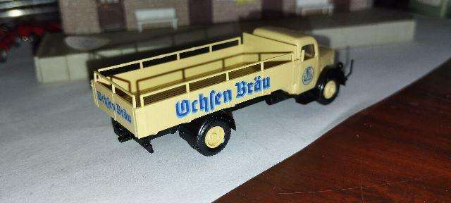 Brekina Magirus 3500 Beer Truck  Ochsen Bräu - 1/87 Scale
