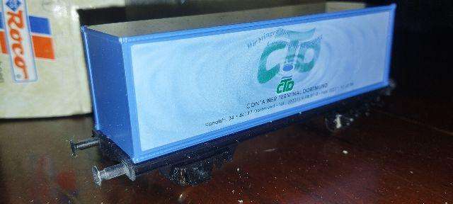 Roco Container Wagon - CTD - HO Scale