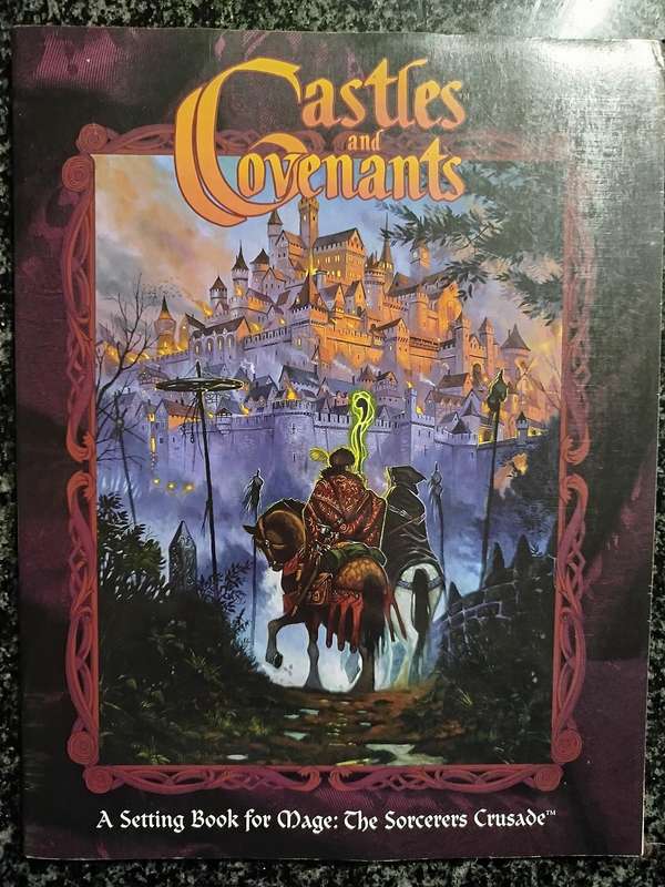 Mage Sorcerers Crusade Role Playing Game - 4 Book Bundle - White Wolf Games