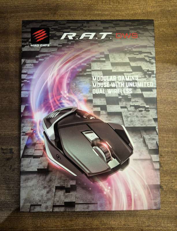 MAD CATZ R.A.T. DWS Wireless Gaming Mouse for sale