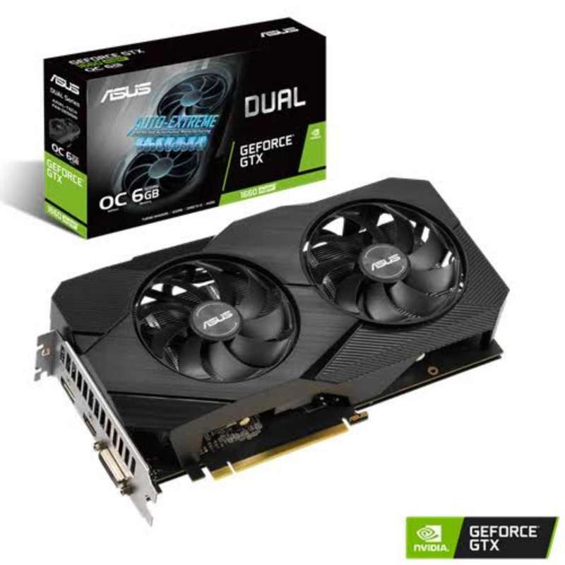 Asus DUAL GTX 1660 Super EVO GAMING 6GB GDDR6 Graphics Card
