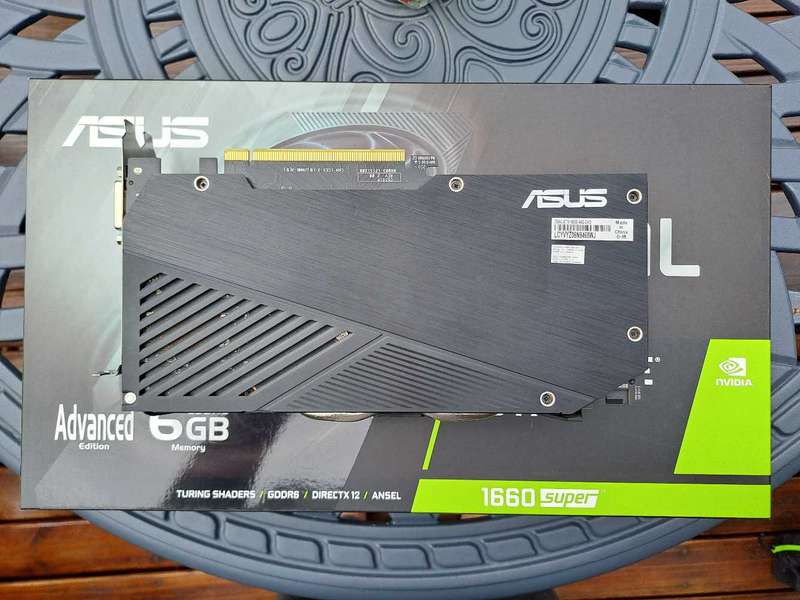 Asus DUAL GTX 1660 Super EVO GAMING 6GB GDDR6 Graphics Card