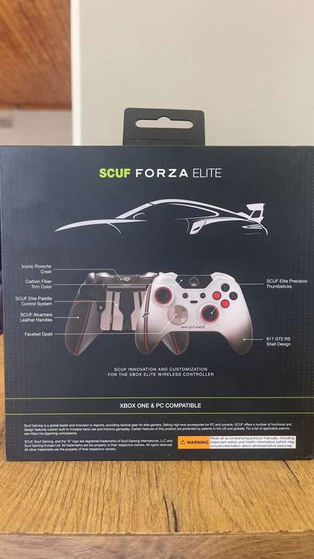 Scuf Forza Motorsports 7 Porsche 911 GT 2RS Xbox One Elite Wireless Controller