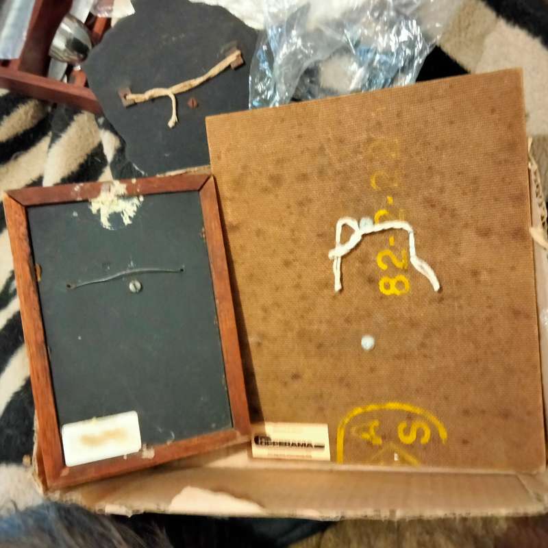 Copper+silver Wall hanging 3D composite2 bucks+1 Elephant To hang WARE*LOOK AtMy BUY NOW noWAIT