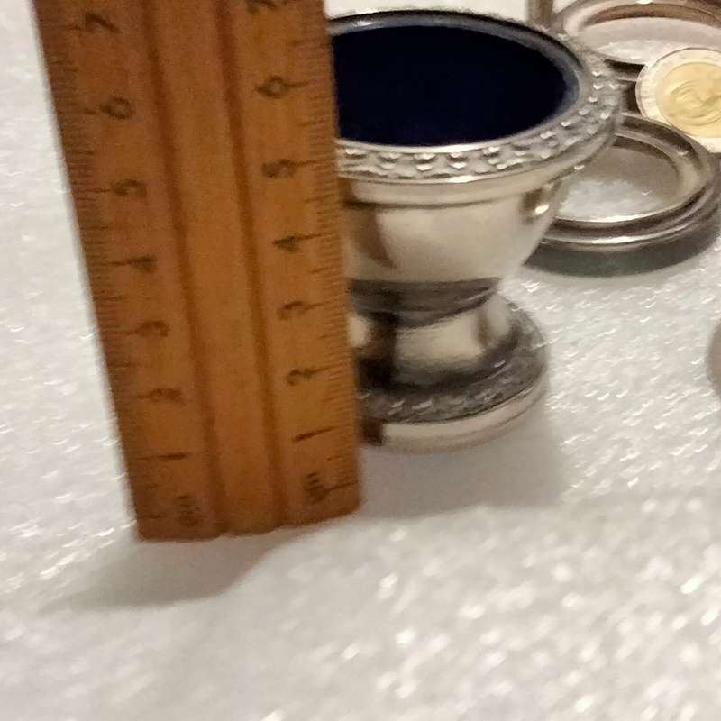 Salts IANTHE England -PEPPER Pot -Mustard Pot Lid + liner Look at my Buy Now listings No Waiting