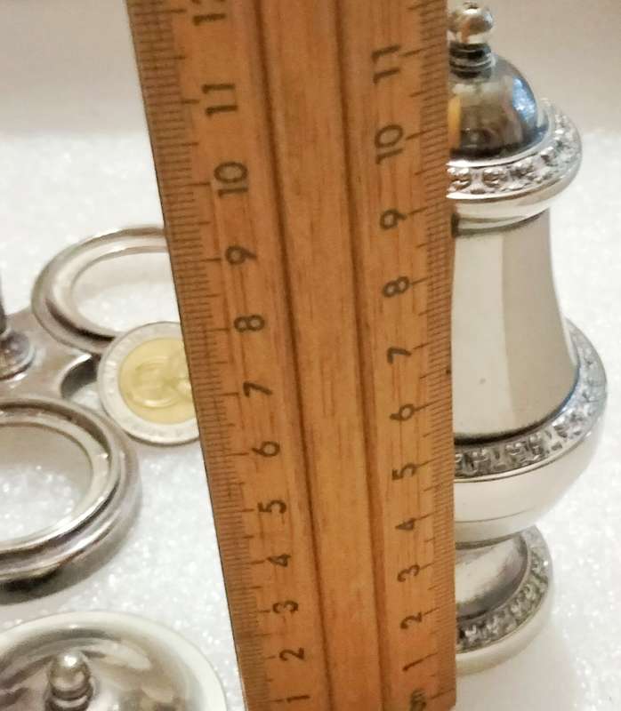 Salts IANTHE England -PEPPER Pot -Mustard Pot Lid + liner Look at my Buy Now listings No Waiting