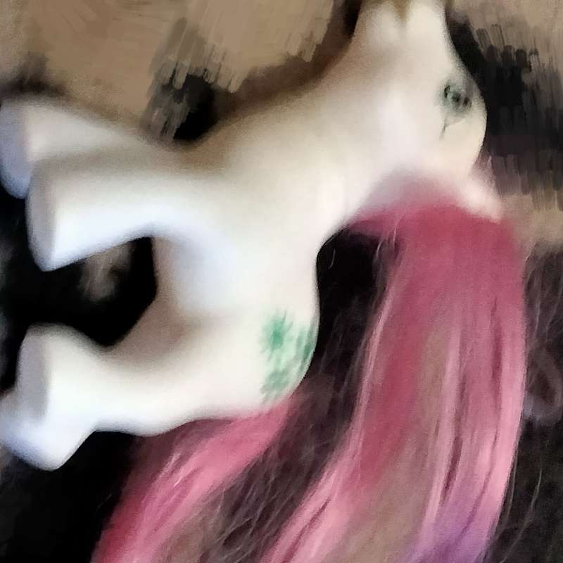 Little Ponys 6 different size colour hair-1 McDonald's 2021 Look at my Buy Now - No Waiting