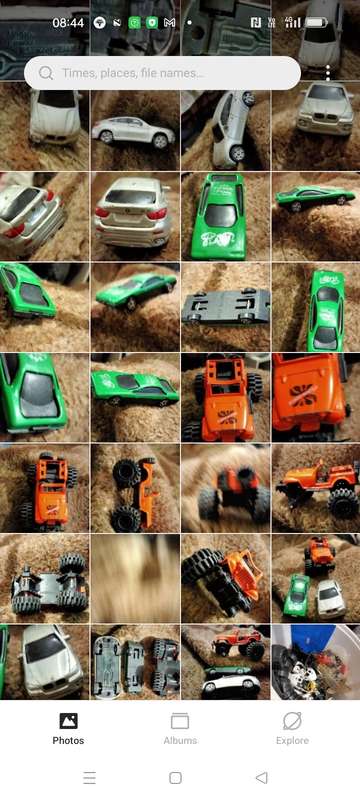 Model car 1 Maisto BMW X6 silver+1 Pawa R Clash green+Power Ranger Orange 1 wheel gone