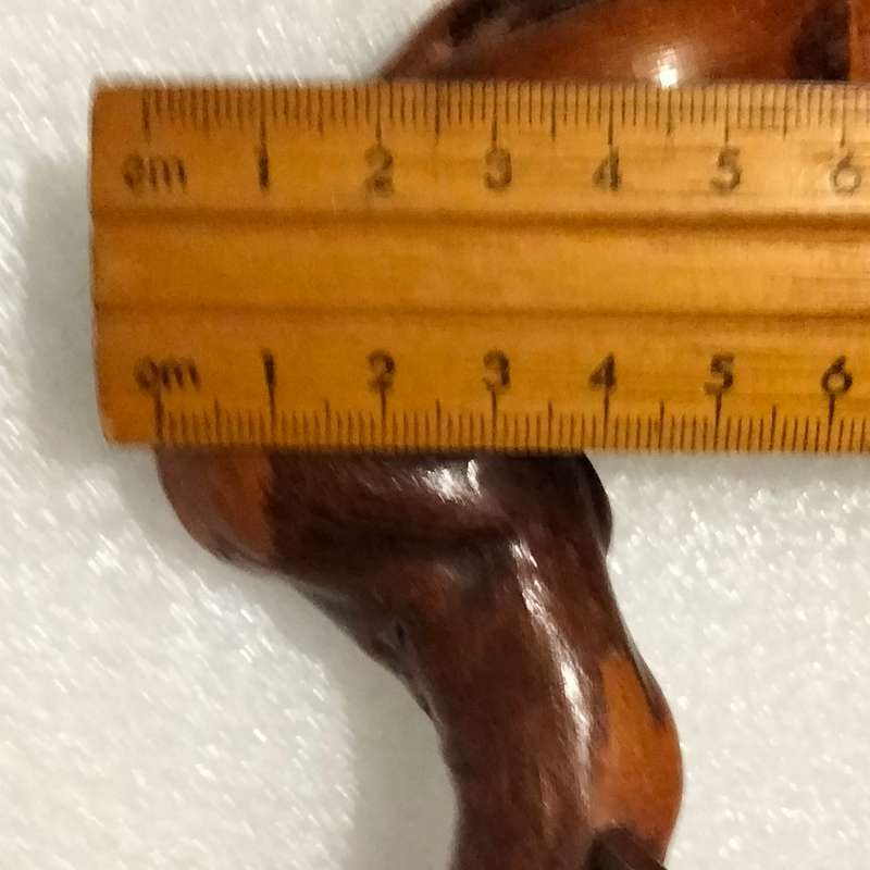 French Grapevine Wood Corkscrew opener+shot glass holder Wood