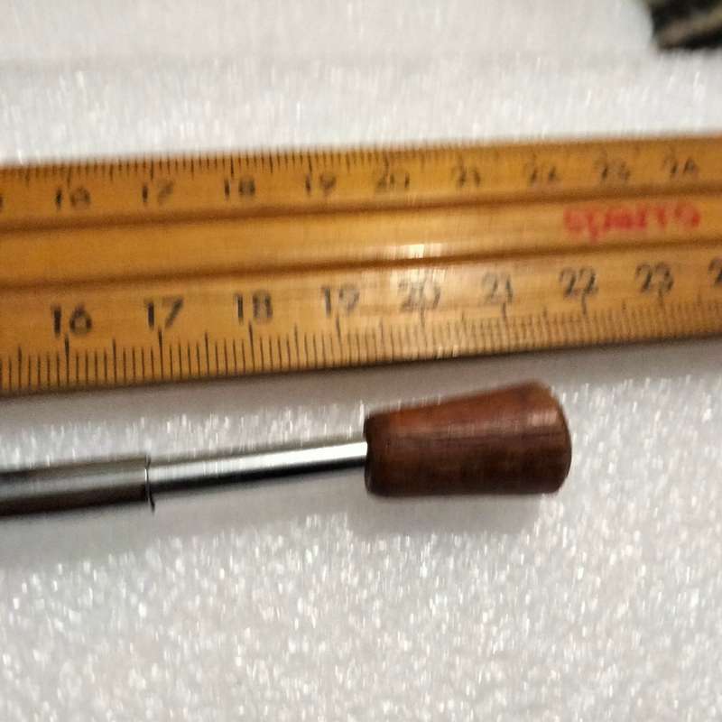 Spring loaded Pickle olive Fork- wood handle LOOK At My BUY NOW listings NO WAITING