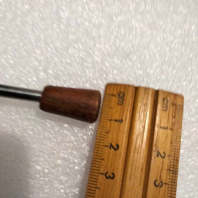 Spring loaded Pickle olive Fork- wood handle LOOK At My BUY NOW listings NO WAITING