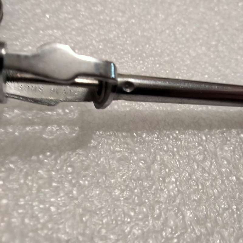 Spring loaded pickle's olives fork -telescopic LOOK At My BUY NOW listings NO WAITING