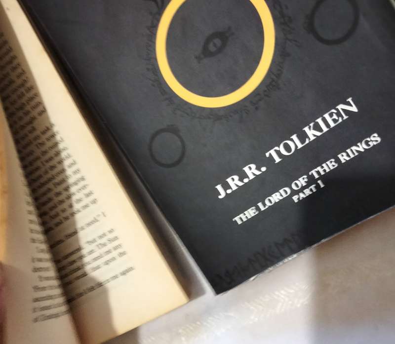 J.R.R. TOLKIEN Lord of Rings 3 books -Pre owned- Soft cover PB 1999-1+2+3 - All for one bid