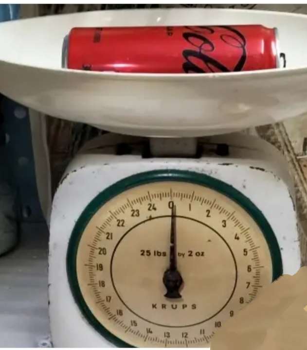 1 Krups Enamel Scale Metal has plastic bowl top