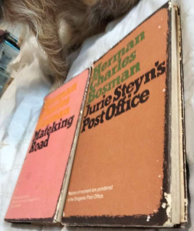 Mafeking Road 1978+Juries Steyn's Post Office 1980 Herman Charles Bosman books hard cover Pre-owned